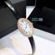 Copy Cartier Baignoire Rose Gold Watch White Roman Dial Diamond Bezel (7)_th.jpg